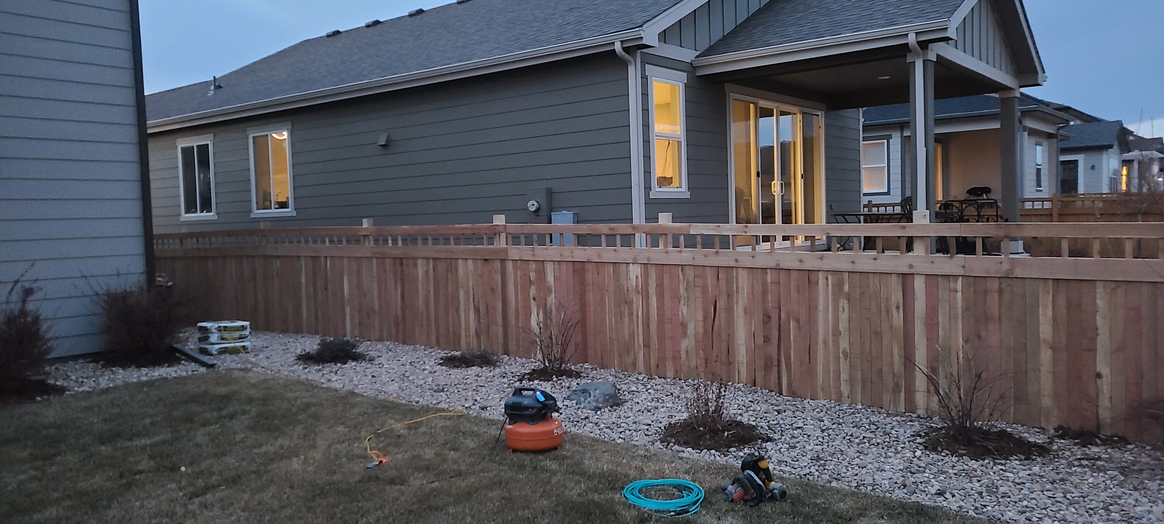 Wood Privacy Fence